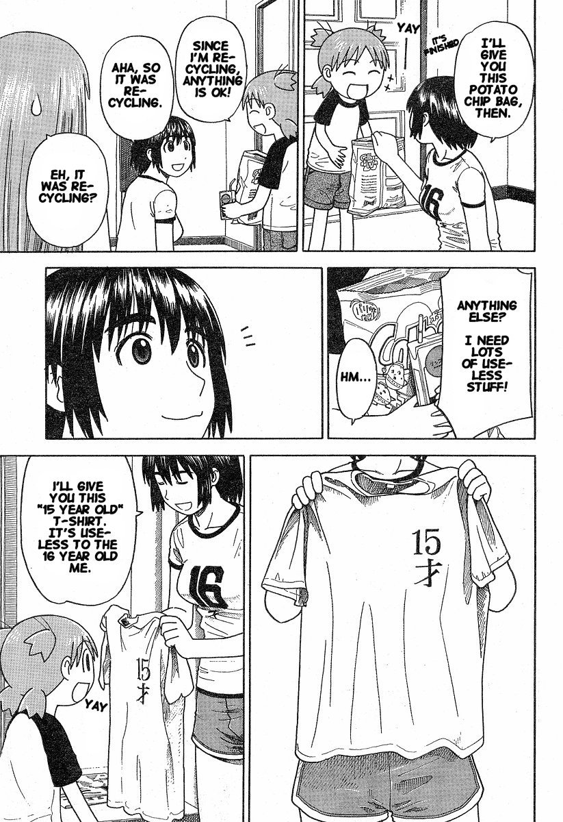 Yotsubato! Chapter 35 page 13 - Chapter 35: Yotsuba & Recycling