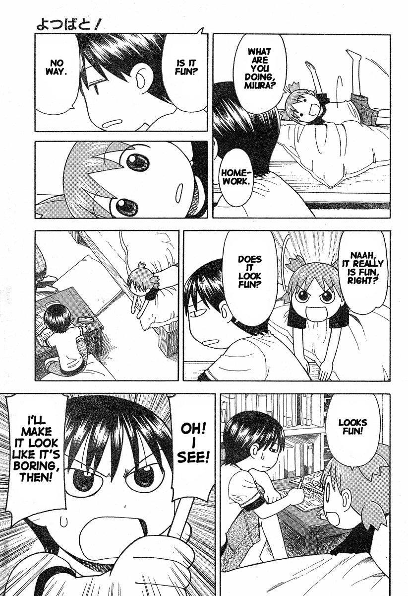 Yotsubato! Chapter 35 page 5 - Chapter 35: Yotsuba & Recycling