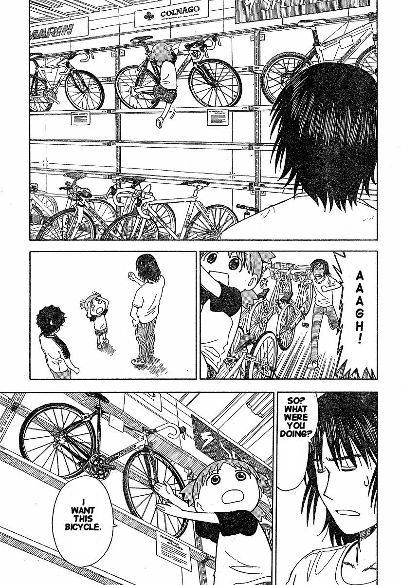 Yotsubato! Chapter 36 page 15 - Chapter 36: Yotsuba & the Bicycle