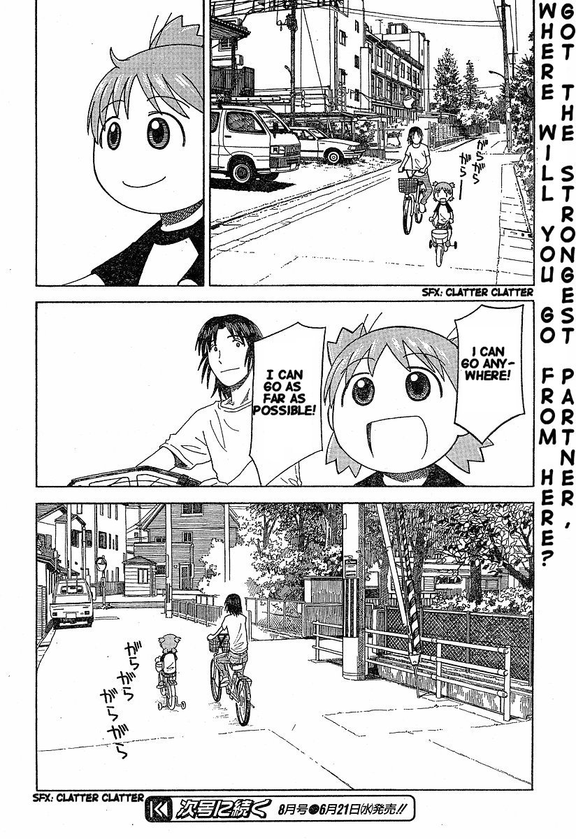 Yotsubato! Chapter 36 page 24 - Chapter 36: Yotsuba & the Bicycle