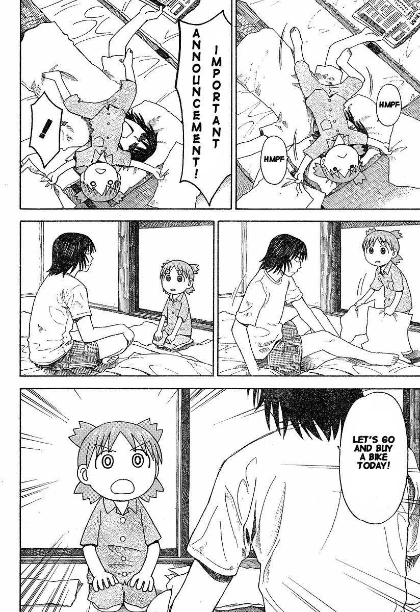 Yotsubato! Chapter 36 page 8 - Chapter 36: Yotsuba & the Bicycle