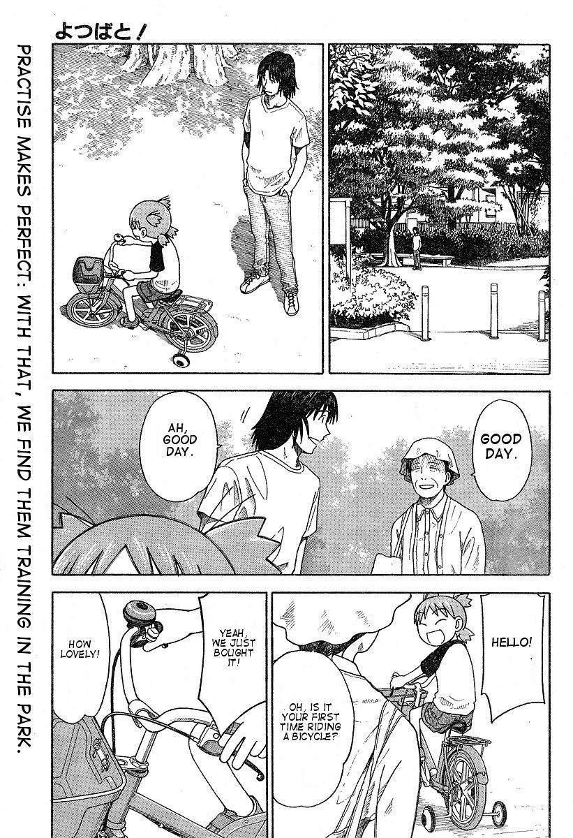Yotsubato! Chapter 37 page 1 - Chapter 37: Yotsuba & Pottering Around