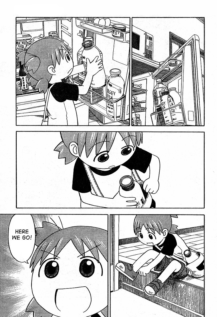 Yotsubato! Chapter 39 page 15 - Chapter 39: Yotsuba & Milk
