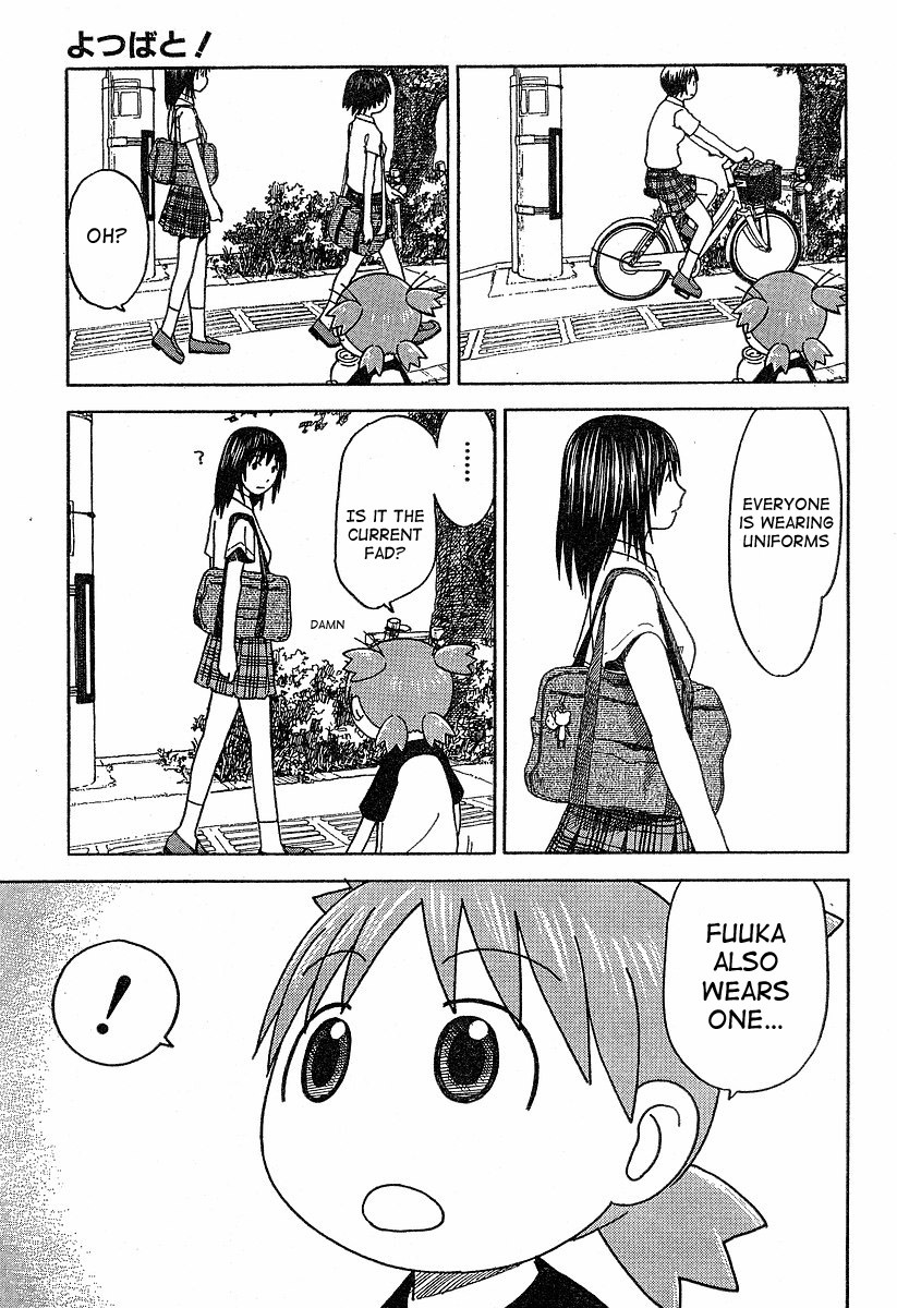Yotsubato! Chapter 40 page 17 - Chapter 40: Yotsuba & Delivering