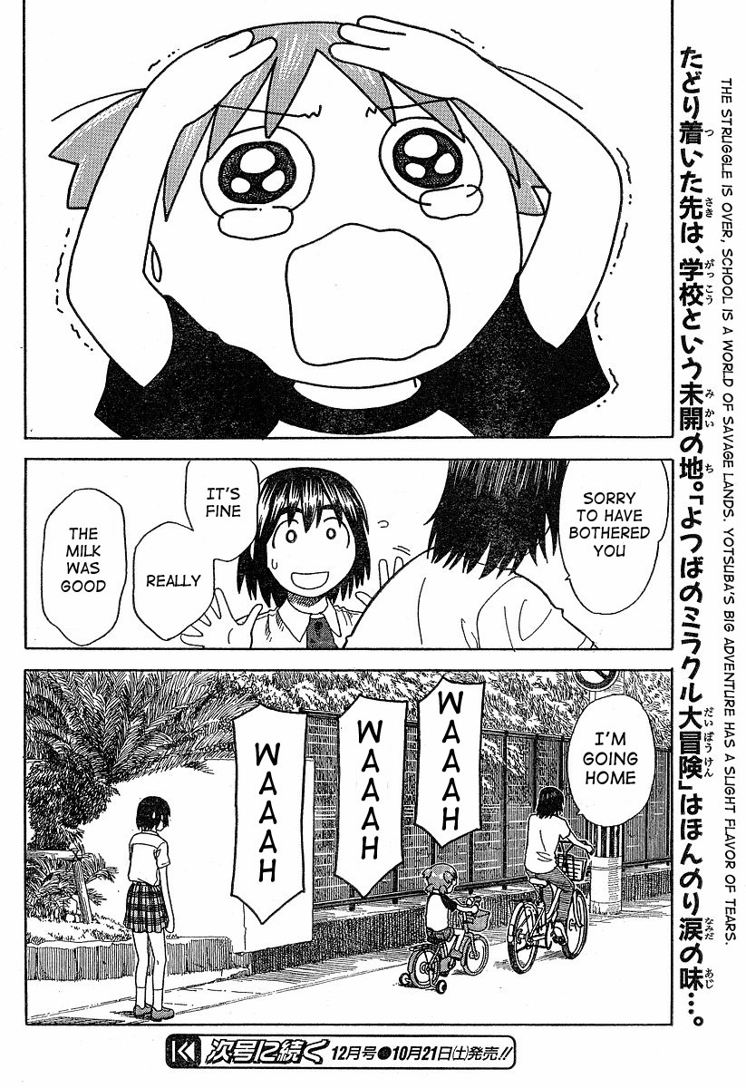 Yotsubato! Chapter 40 page 36 - Chapter 40: Yotsuba & Delivering