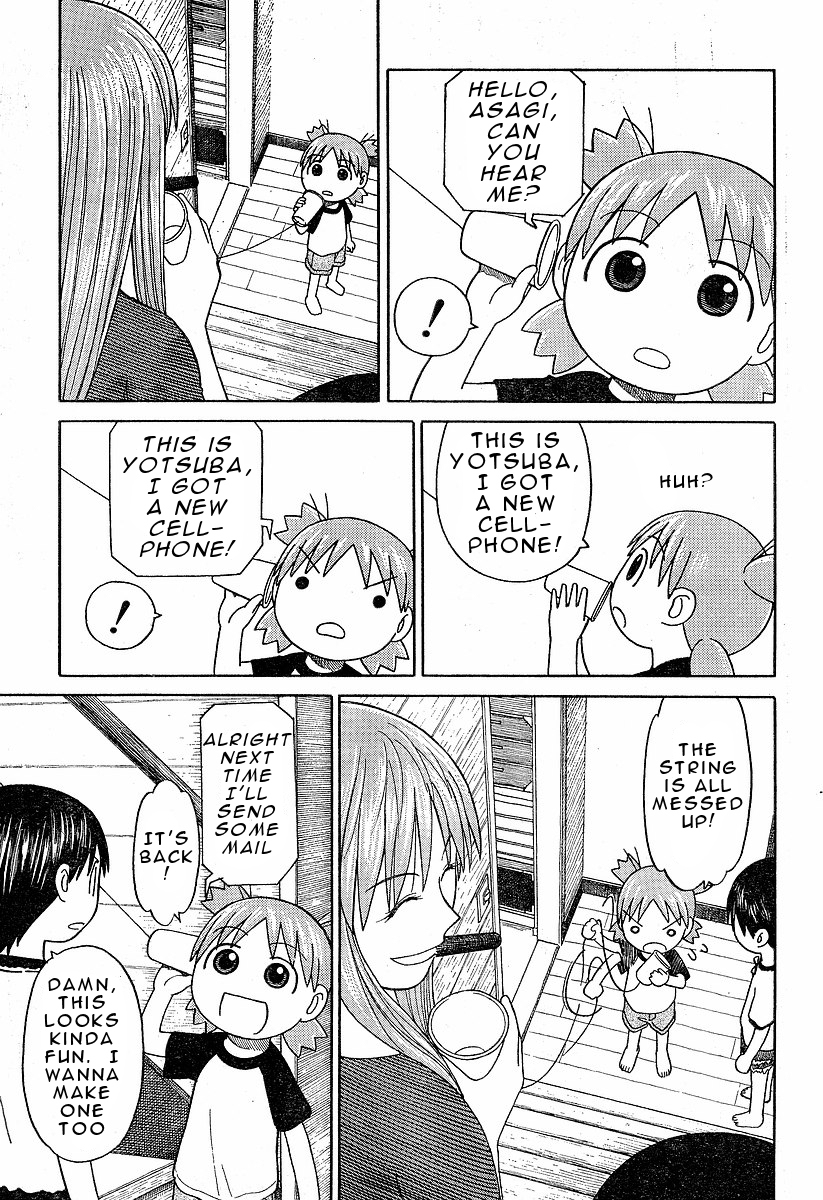 Yotsubato! Chapter 42 page 10 - Chapter 42: Yotsuba & Telephones