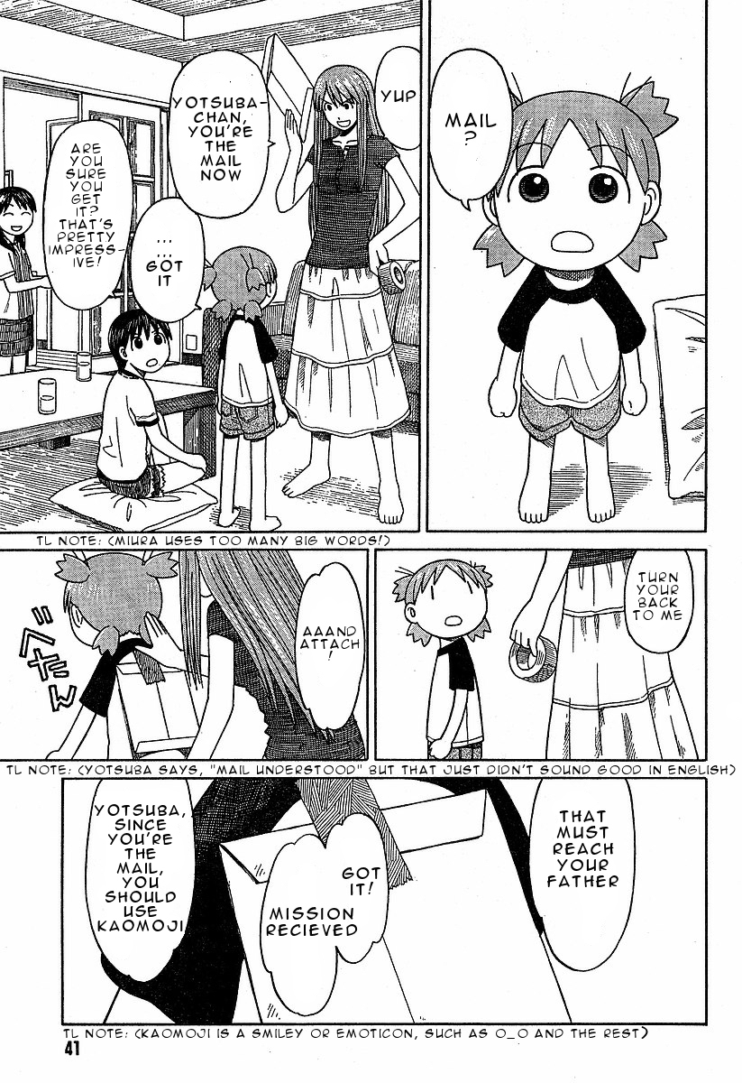 Yotsubato! Chapter 42 page 24 - Chapter 42: Yotsuba & Telephones