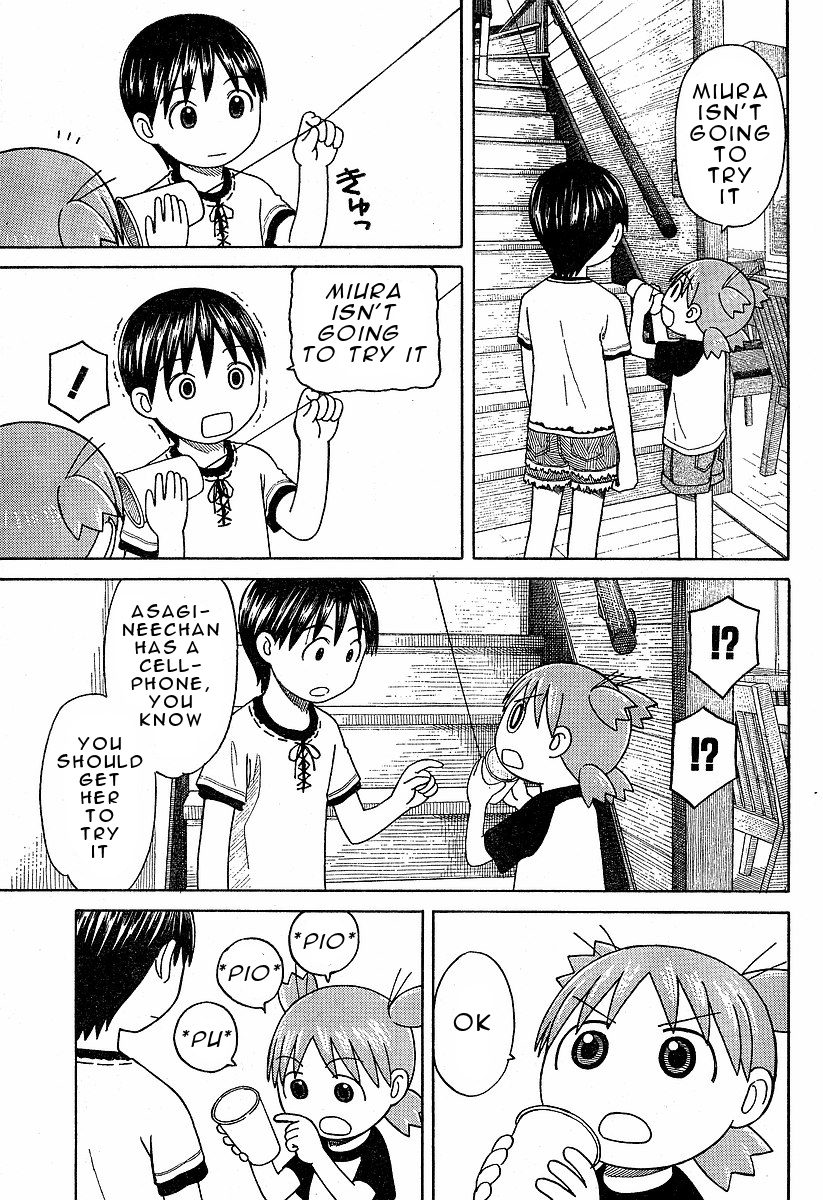 Yotsubato! Chapter 42 page 8 - Chapter 42: Yotsuba & Telephones