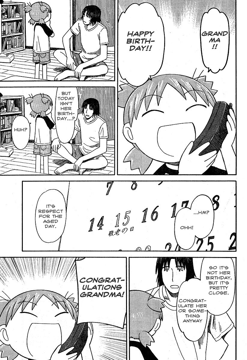 Yotsubato! Chapter 43 page 5 - Chapter 43: Yotsuba & Respect for the Aged Day