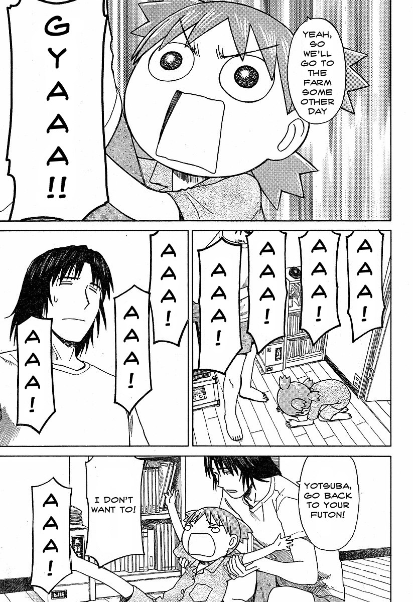 Yotsubato! Chapter 44 page 17 - Chapter 44: Yotsuba & Fever