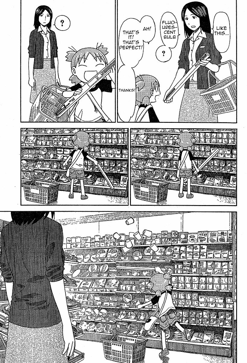 Yotsubato! Chapter 46 page 17 - Chapter 46: Yotsuba & Errands