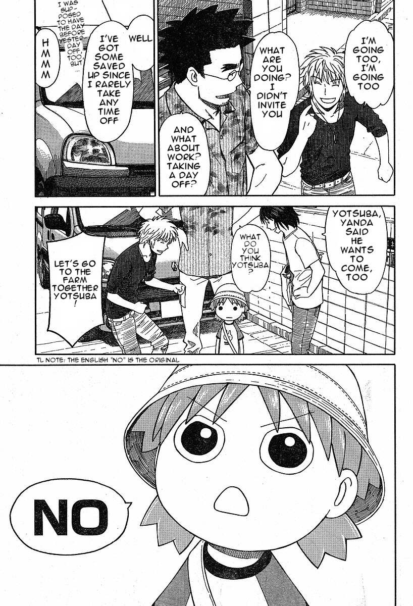Yotsubato! Chapter 47 page 17 - Chapter 47: Yotsuba & Taking Off