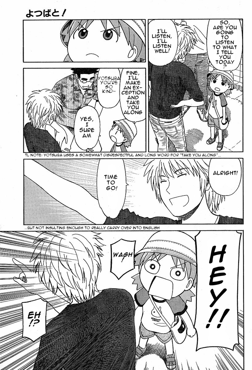 Yotsubato! Chapter 47 page 19 - Chapter 47: Yotsuba & Taking Off