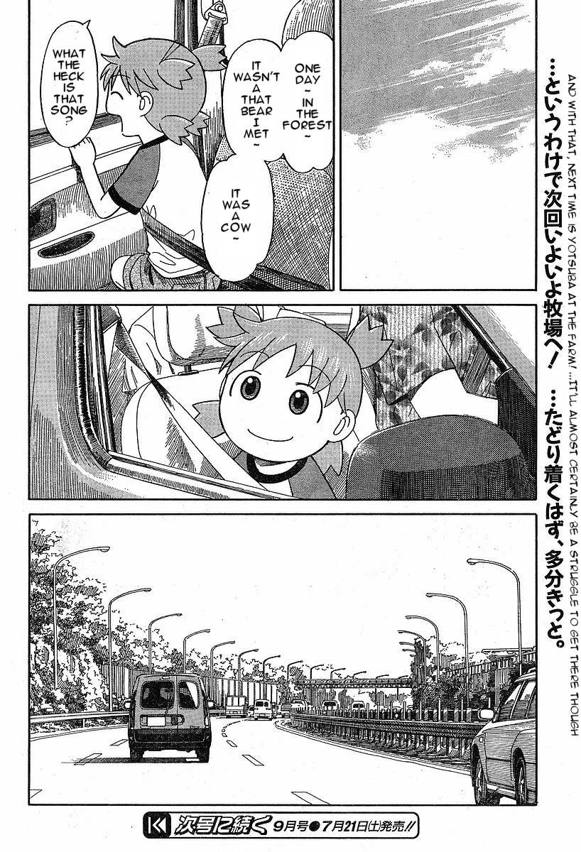 Yotsubato! Chapter 47 page 28 - Chapter 47: Yotsuba & Taking Off