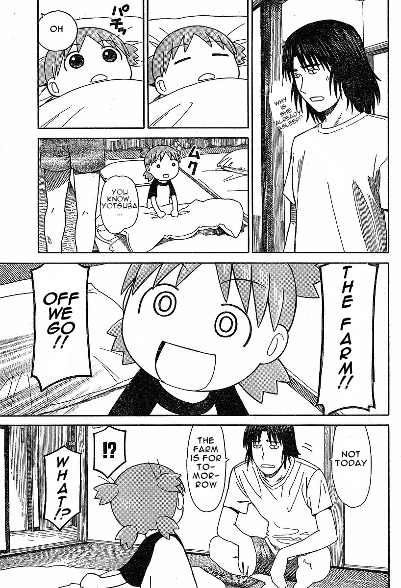 Yotsubato! Chapter 47 page 3 - Chapter 47: Yotsuba & Taking Off
