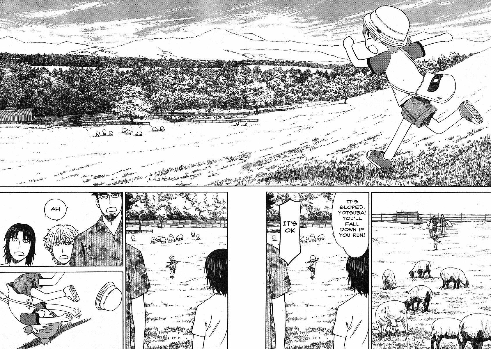 Yotsubato! Chapter 48 page 6 - Chapter 48: Yotsuba & the Ranch