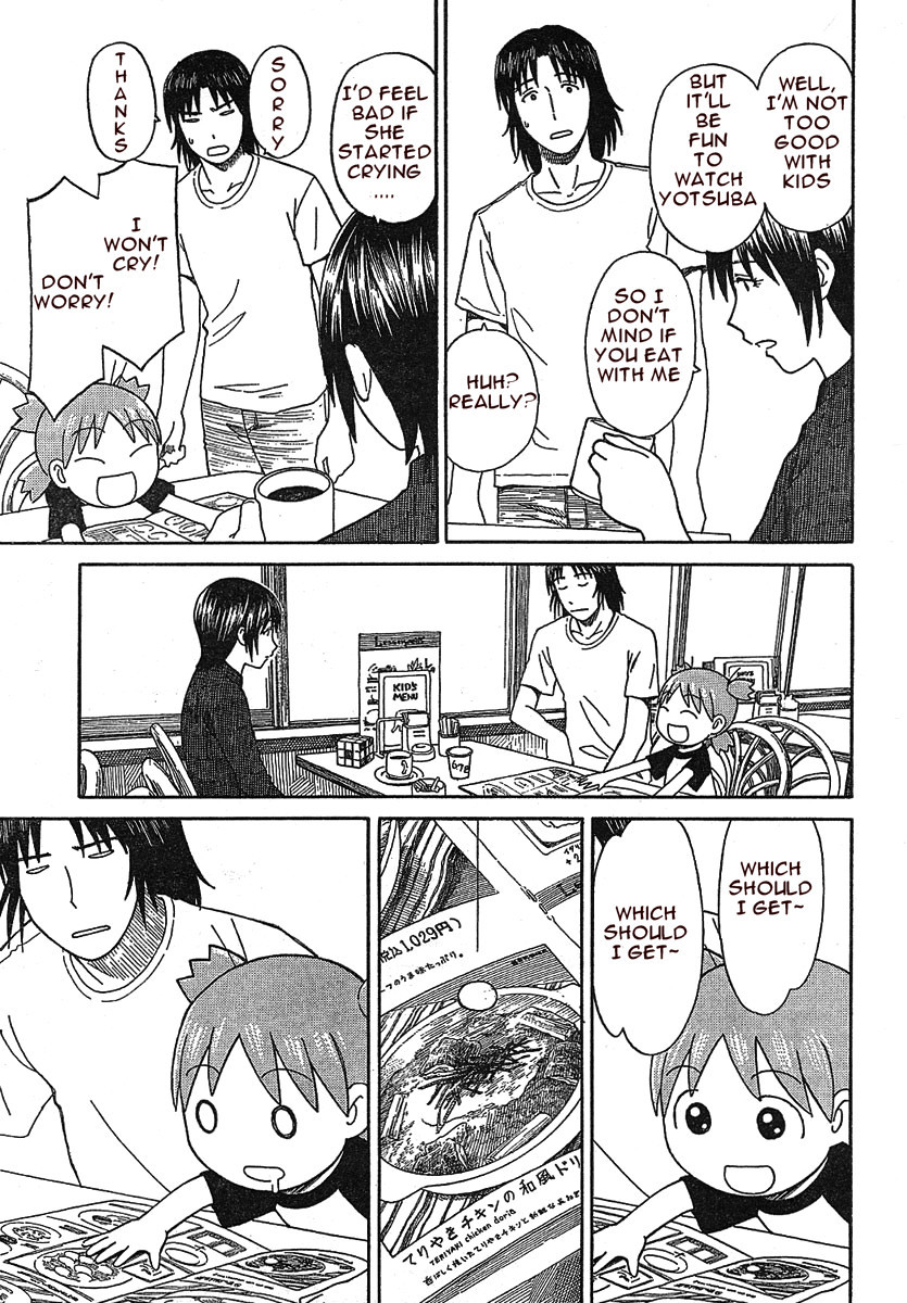 Yotsubato! Chapter 50 page 19 - Chapter 50: Yotsuba & the Restaurant