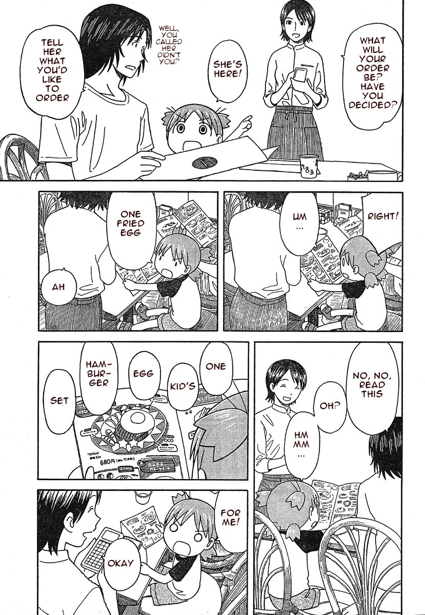Yotsubato! Chapter 50 page 21 - Chapter 50: Yotsuba & the Restaurant