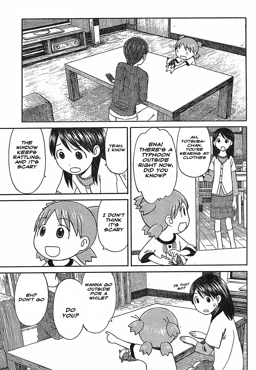Yotsubato! Chapter 52 page 17 - Chapter 52: Yotsuba & the Typhoon