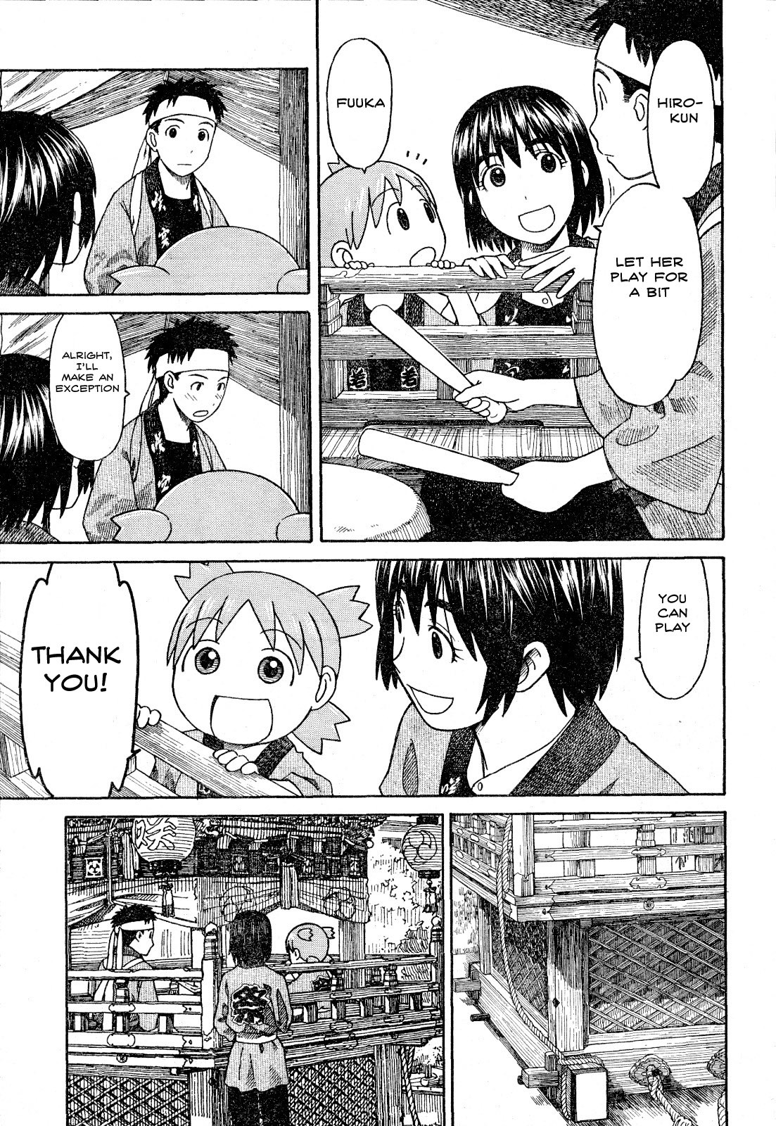 Yotsubato! Chapter 54.1 page 11 - Chapter 54.1: Yotsuba & Festivals (1)