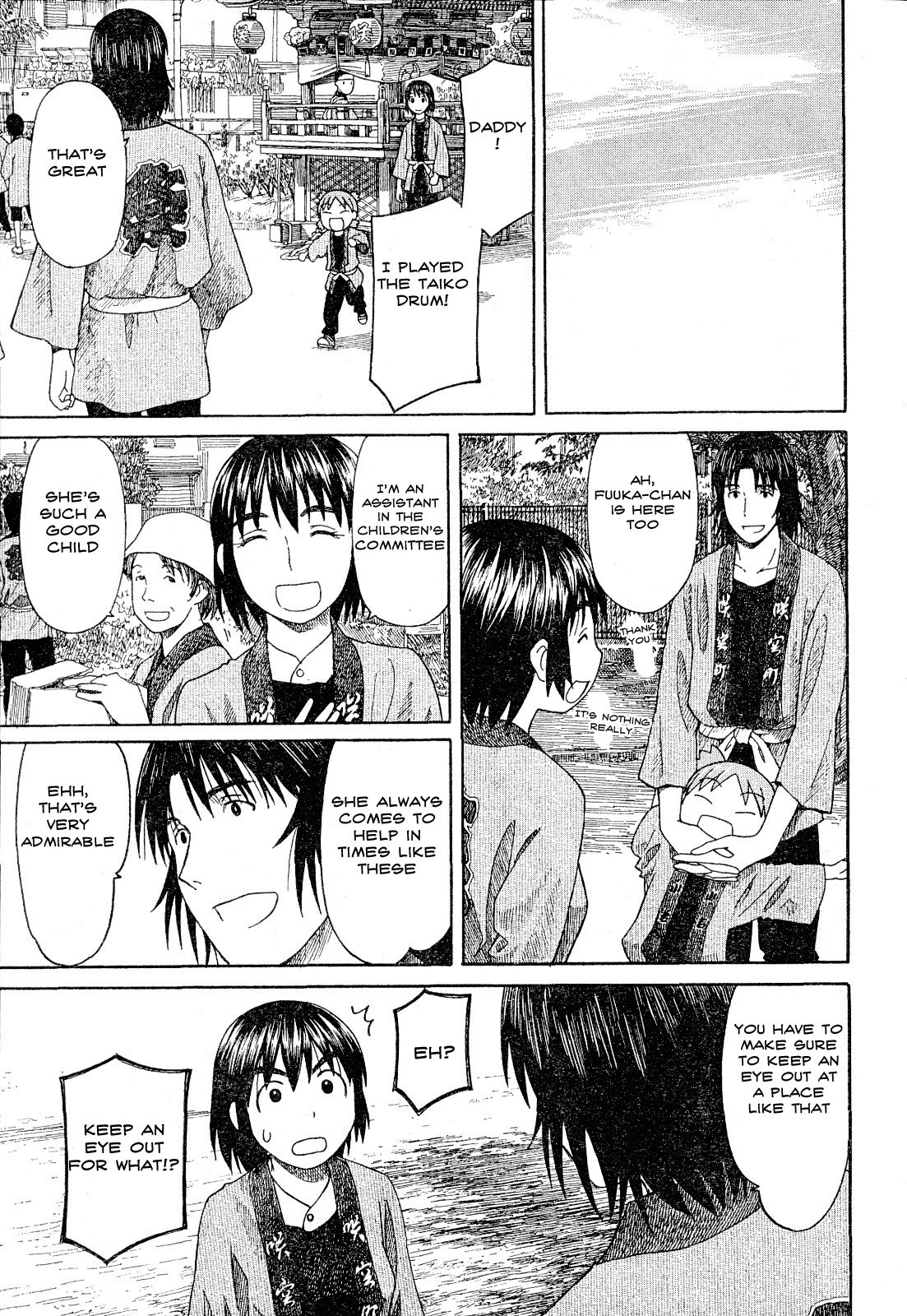 Yotsubato! Chapter 54.1 page 13 - Chapter 54.1: Yotsuba & Festivals (1)