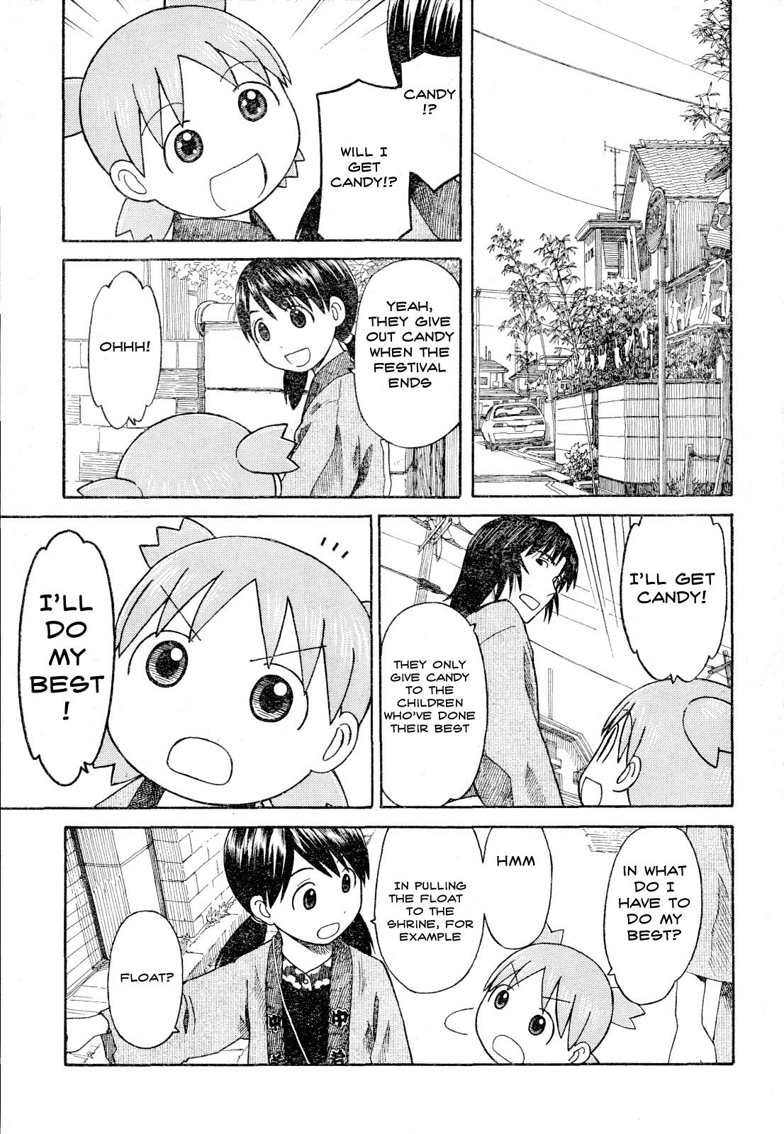 Yotsubato! Chapter 54.1 page 5 - Chapter 54.1: Yotsuba & Festivals (1)