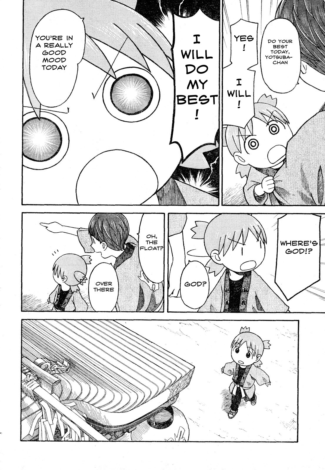 Yotsubato! Chapter 54.1 page 8 - Chapter 54.1: Yotsuba & Festivals (1)