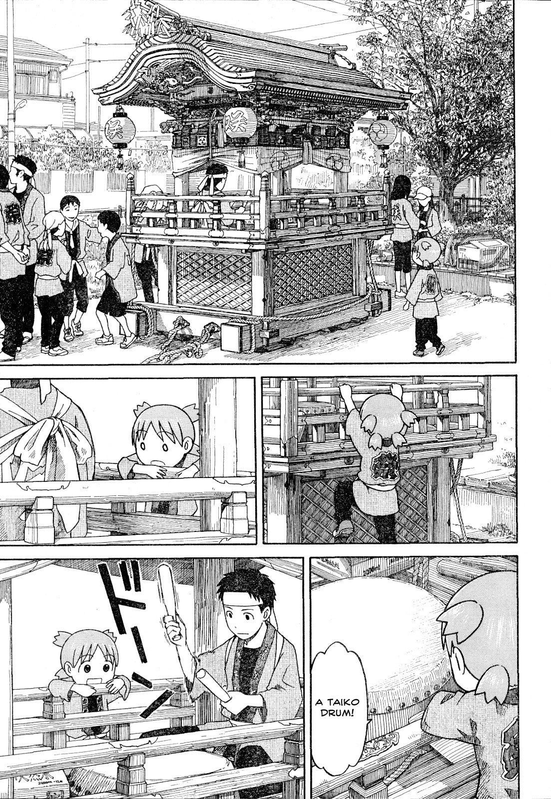 Yotsubato! Chapter 54.1 page 9 - Chapter 54.1: Yotsuba & Festivals (1)
