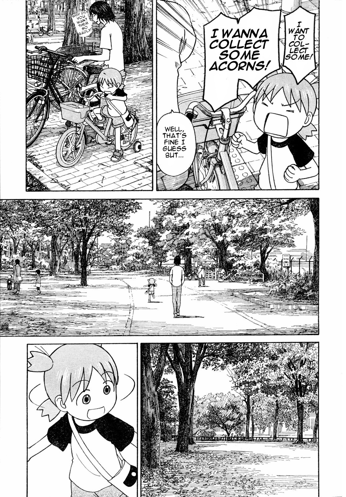 Yotsubato! Chapter 55 page 13 - Chapter 55: Yotsuba & Acorns