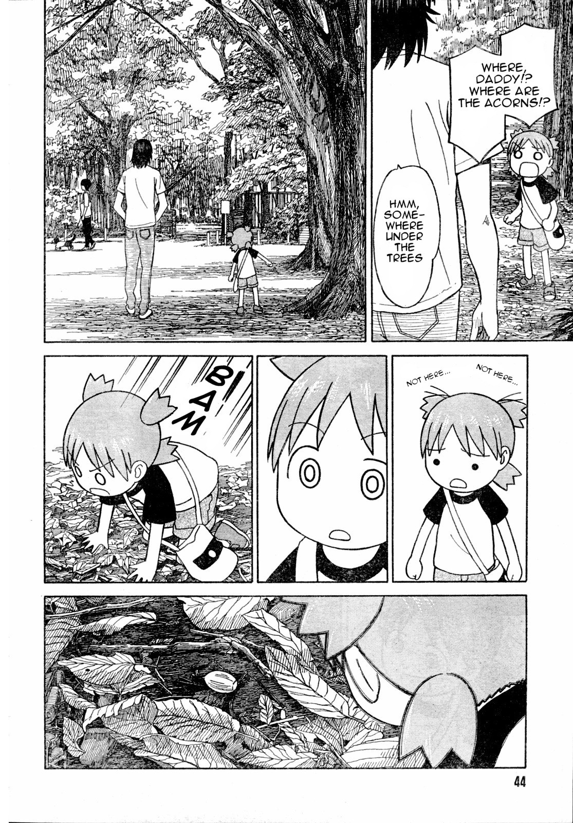 Yotsubato! Chapter 55 page 14 - Chapter 55: Yotsuba & Acorns