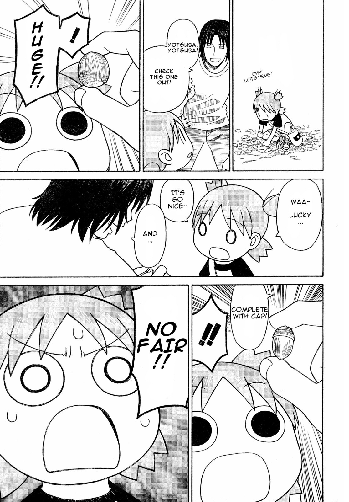 Yotsubato! Chapter 55 page 21 - Chapter 55: Yotsuba & Acorns