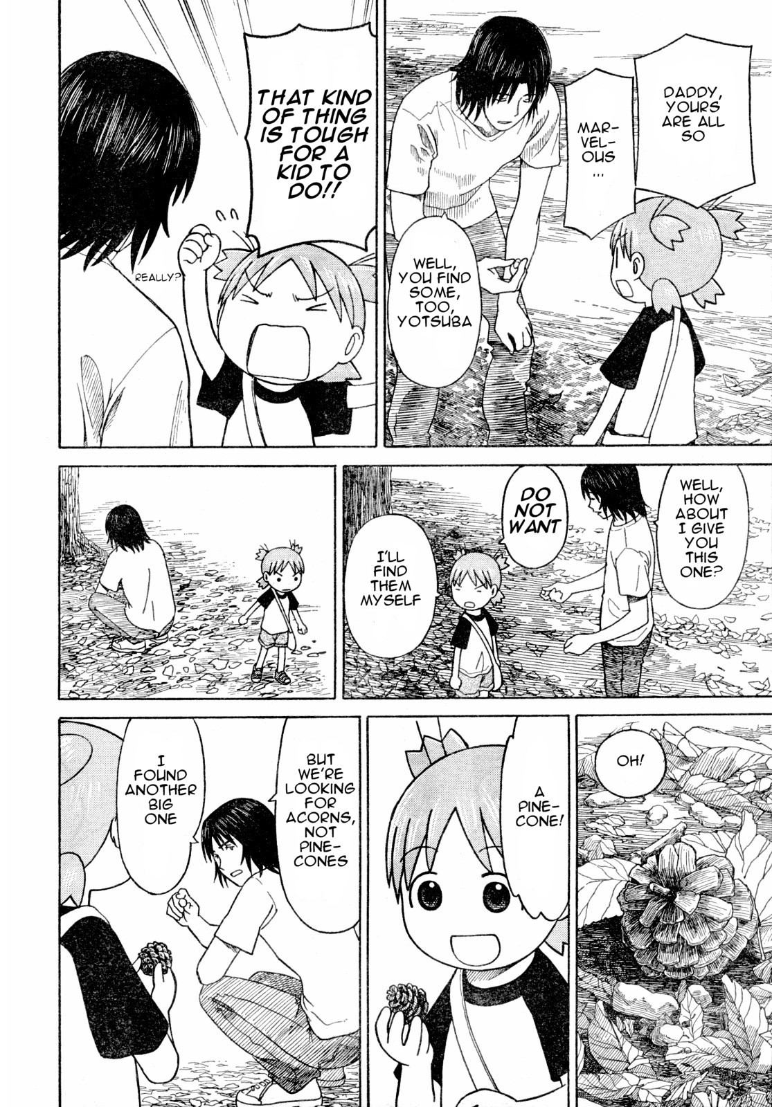 Yotsubato! Chapter 55 page 22 - Chapter 55: Yotsuba & Acorns