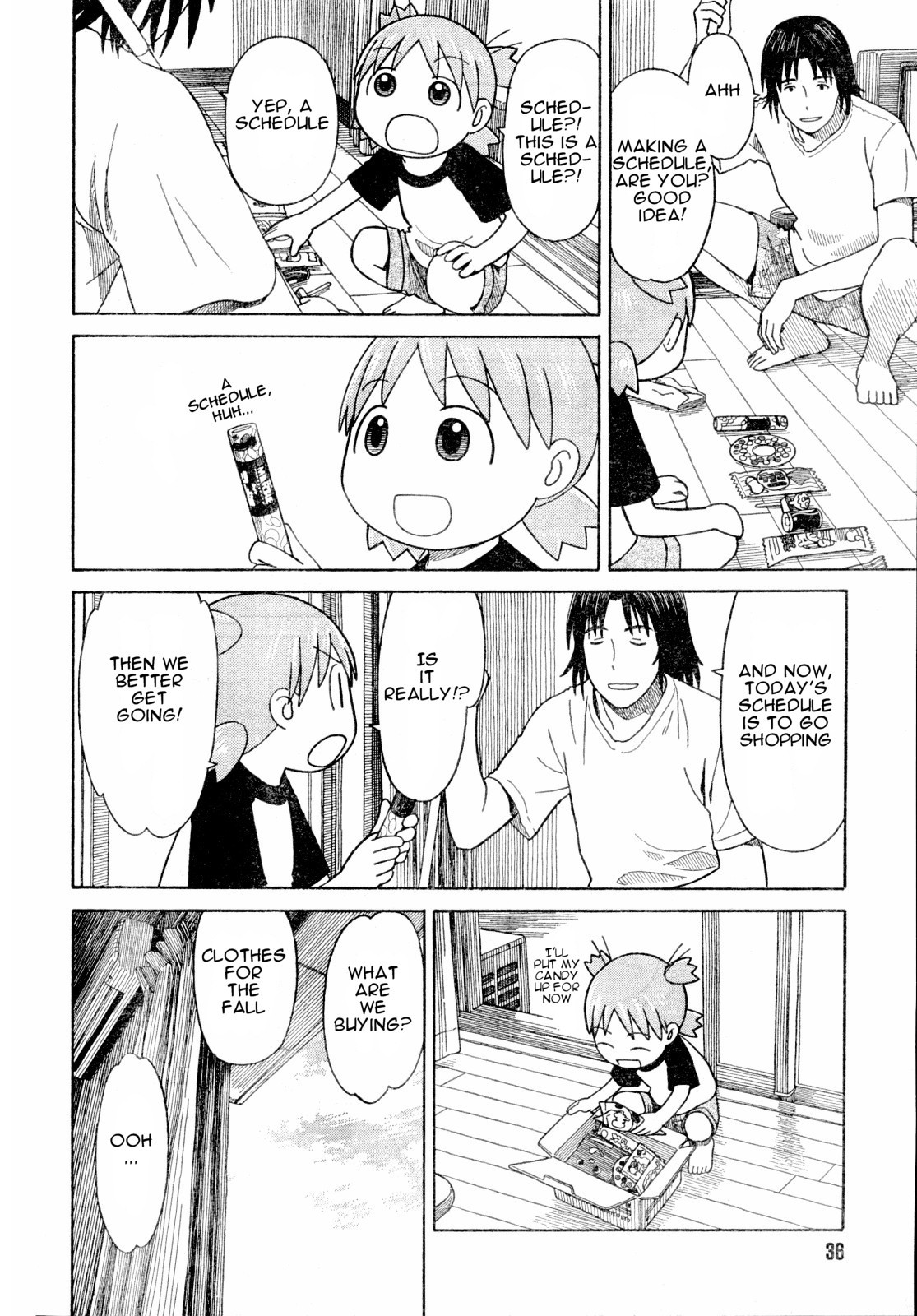 Yotsubato! Chapter 55 page 6 - Chapter 55: Yotsuba & Acorns