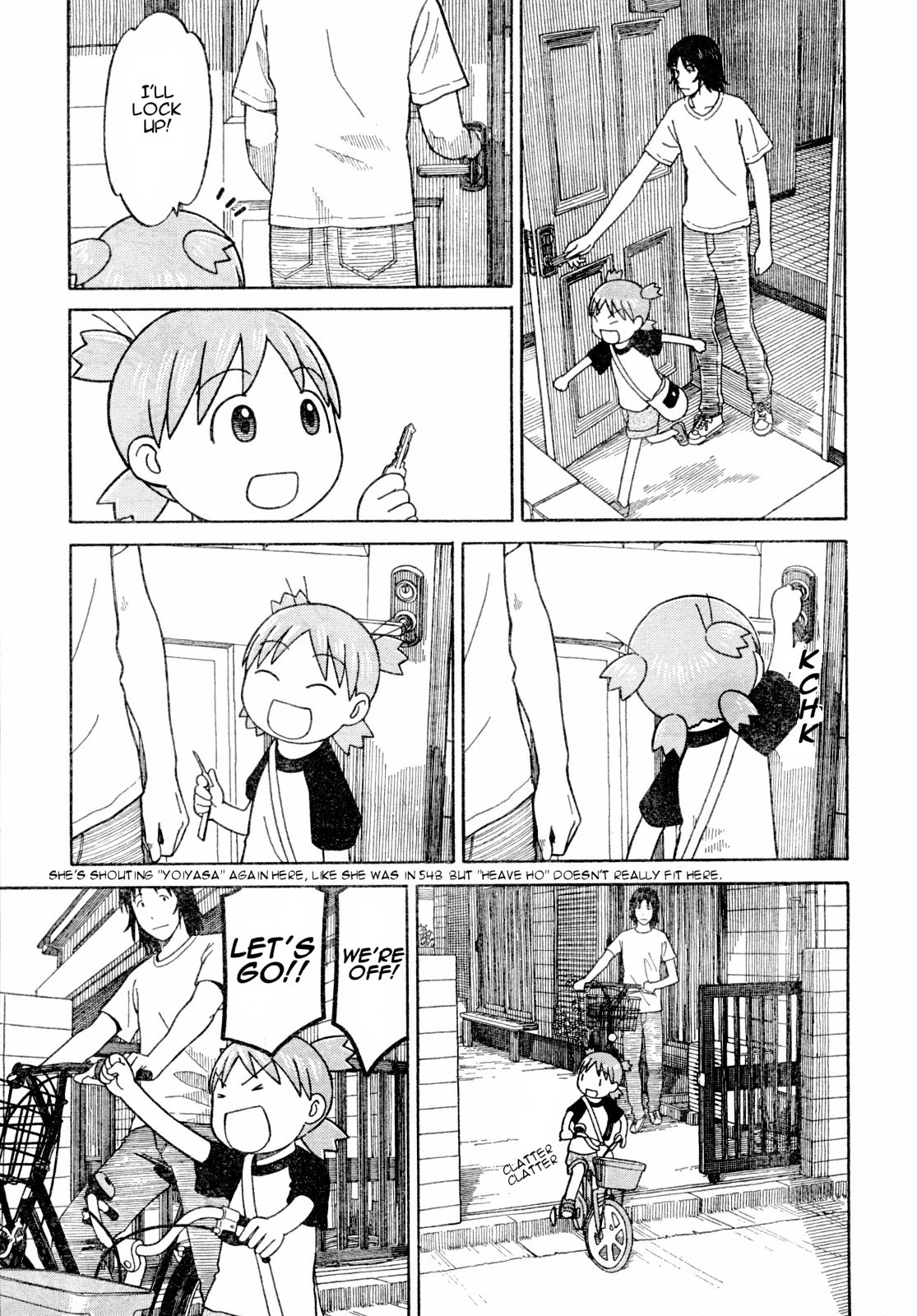 Yotsubato! Chapter 55 page 7 - Chapter 55: Yotsuba & Acorns