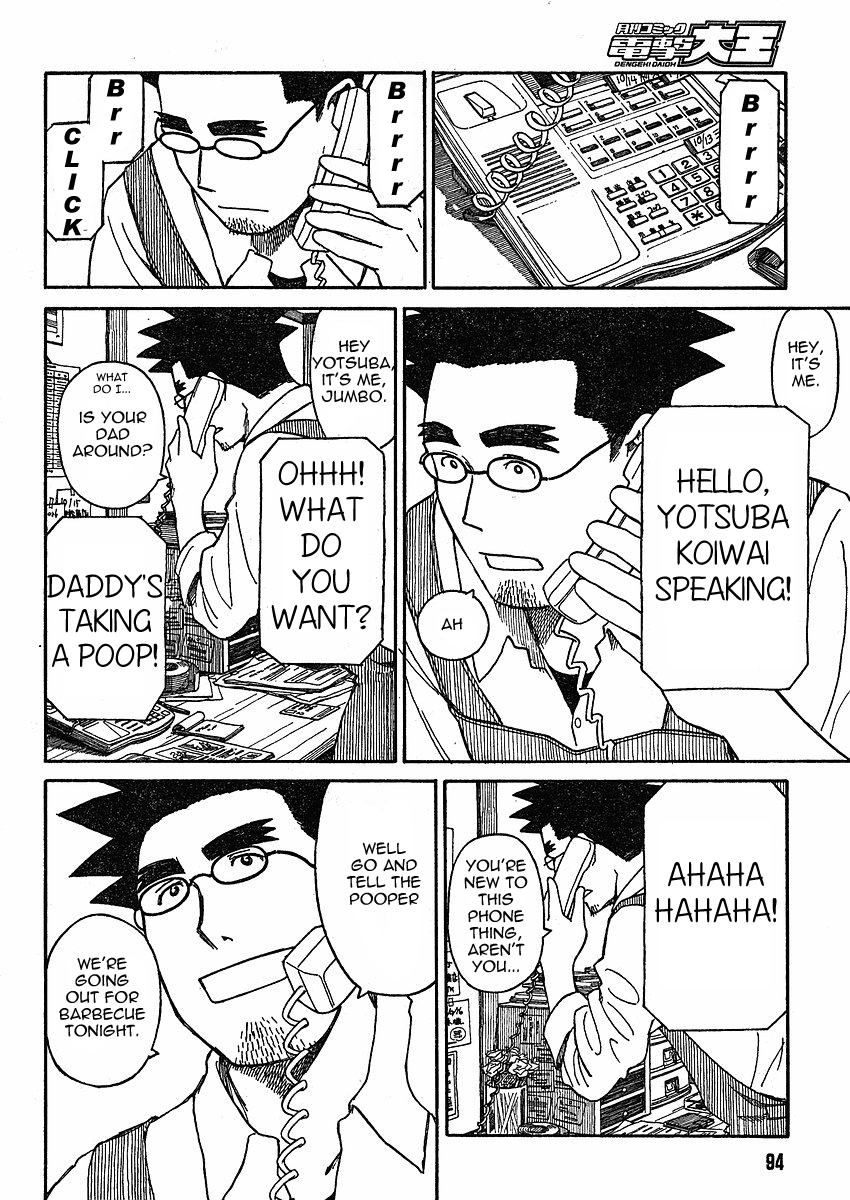 Yotsubato! Chapter 59 page 4 - Chapter 59: Yotsuba & Yakiniku