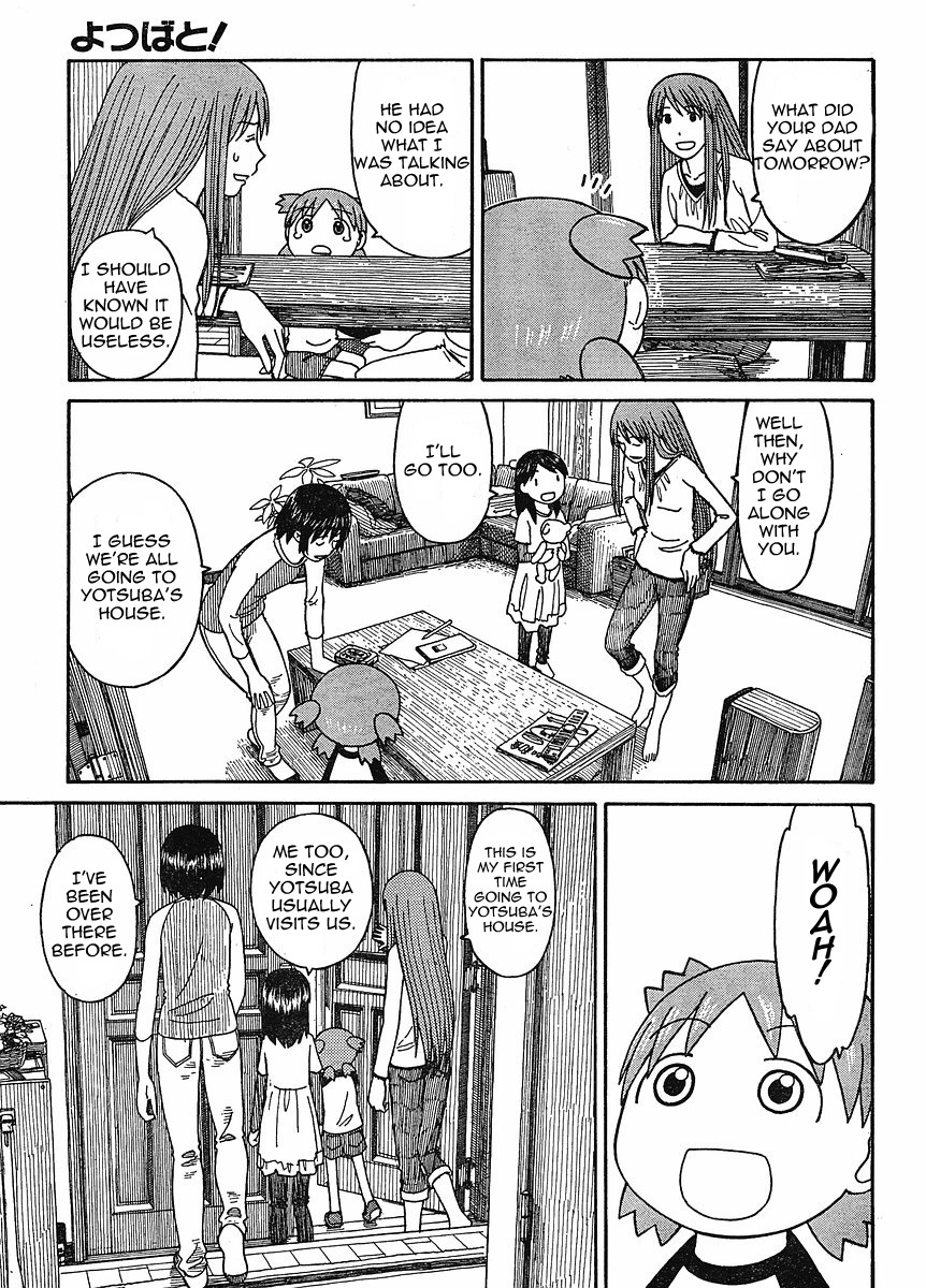 Yotsubato! Chapter 60 page 13 - Chapter 60: Yotsuba & the Visitor