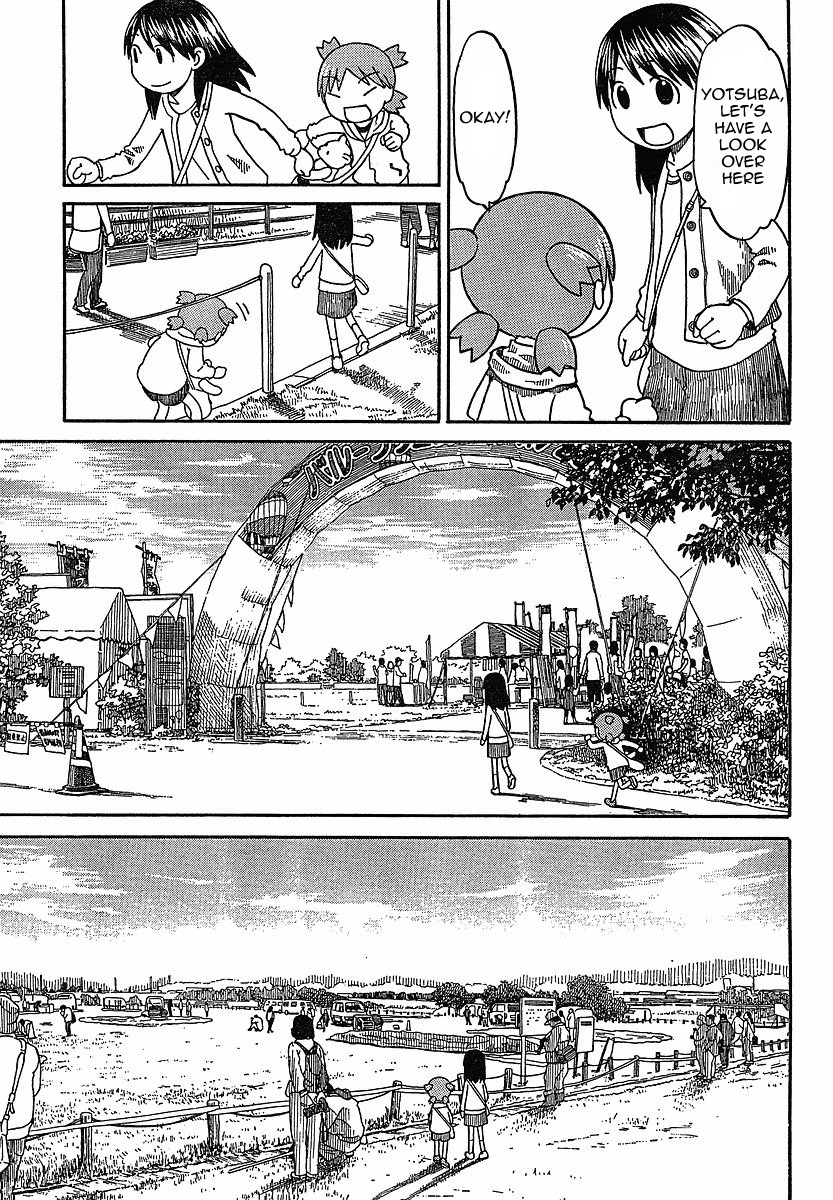 Yotsubato! Chapter 61 page 13 - Chapter 61: Yotsuba & Hot Air Balloons