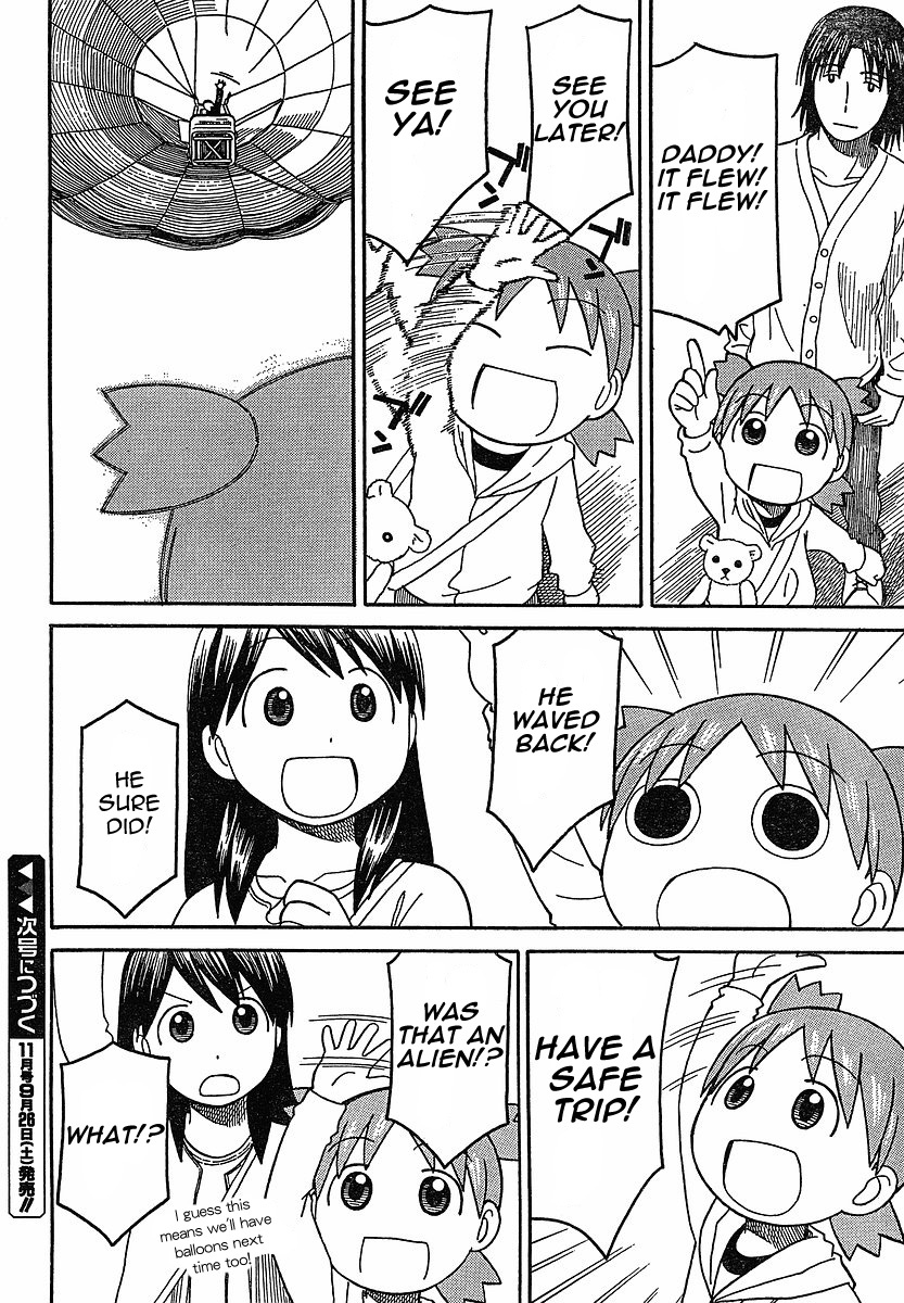Yotsubato! Chapter 61 page 32 - Chapter 61: Yotsuba & Hot Air Balloons