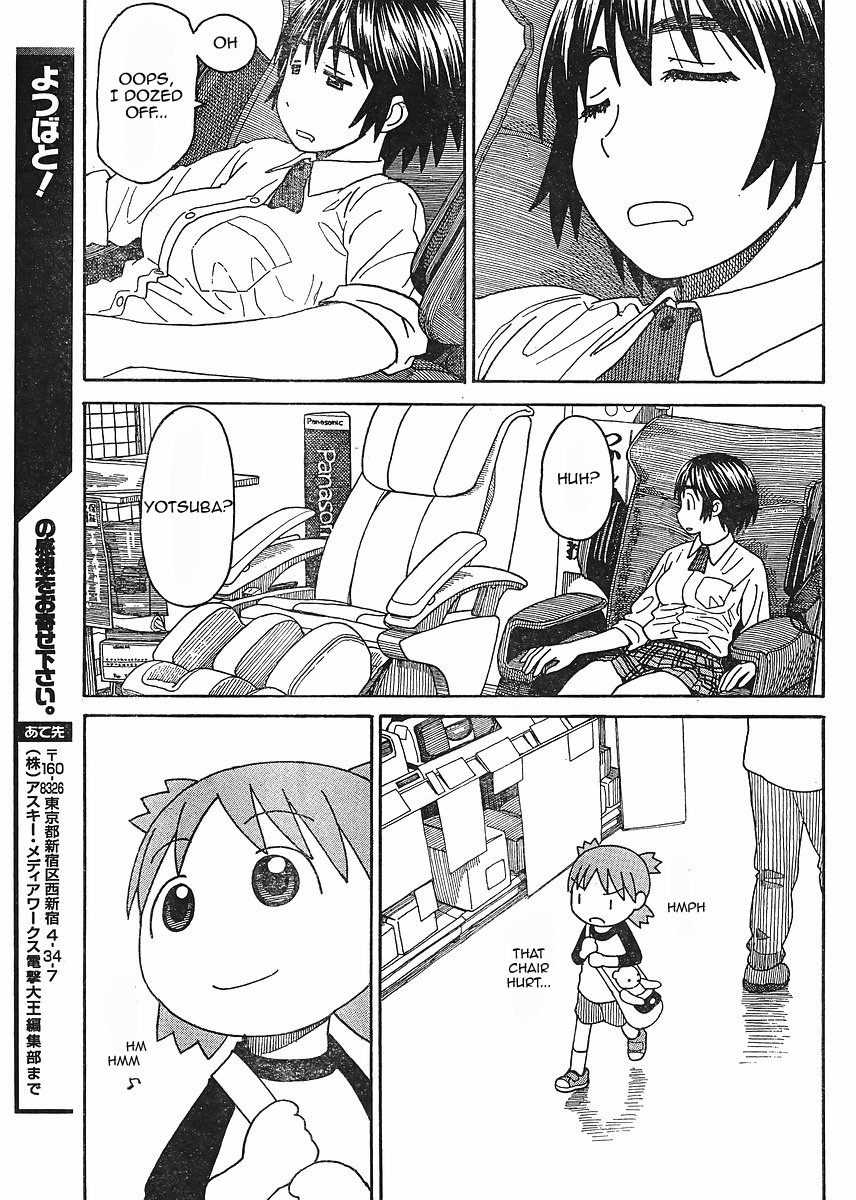 Yotsubato! Chapter 67 page 21 - Chapter 67: Yotsuba & Home Appliances