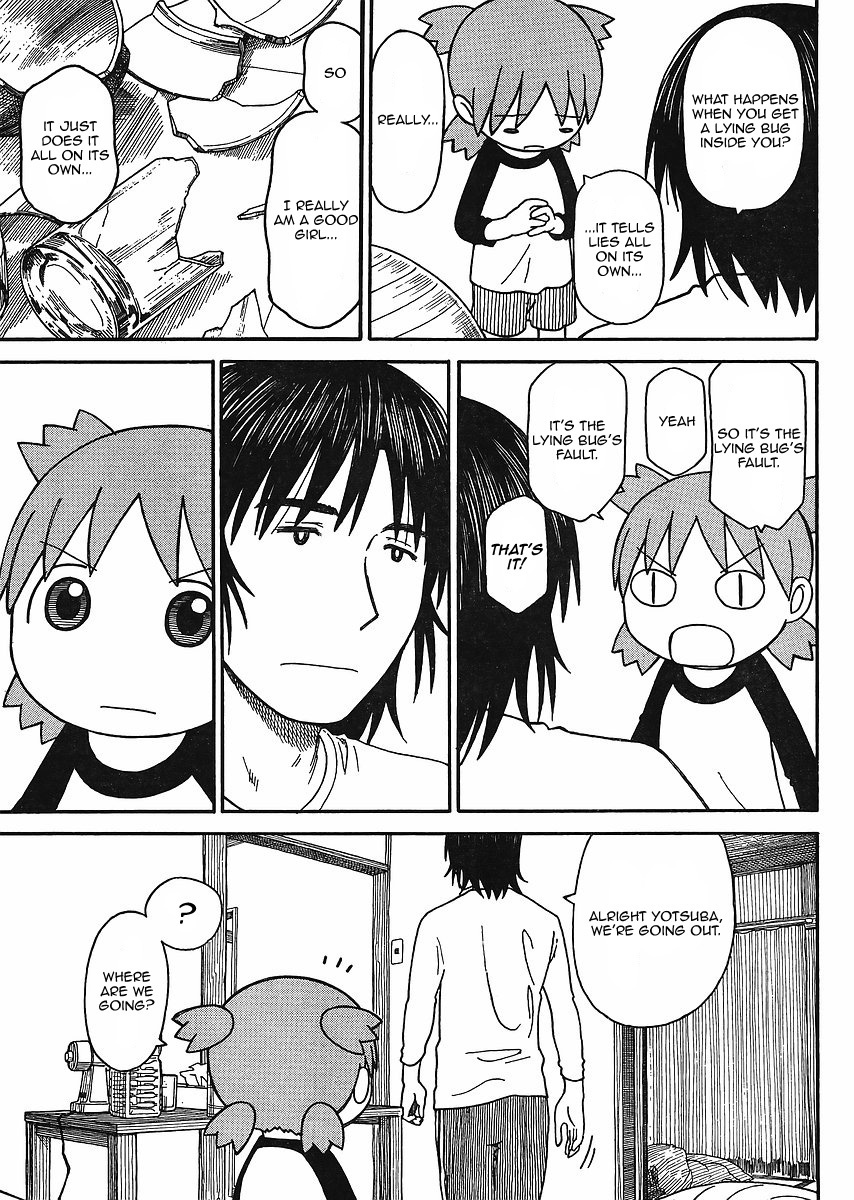 Yotsubato! Chapter 68 page 15 - Chapter 68: Yotsuba & Lies