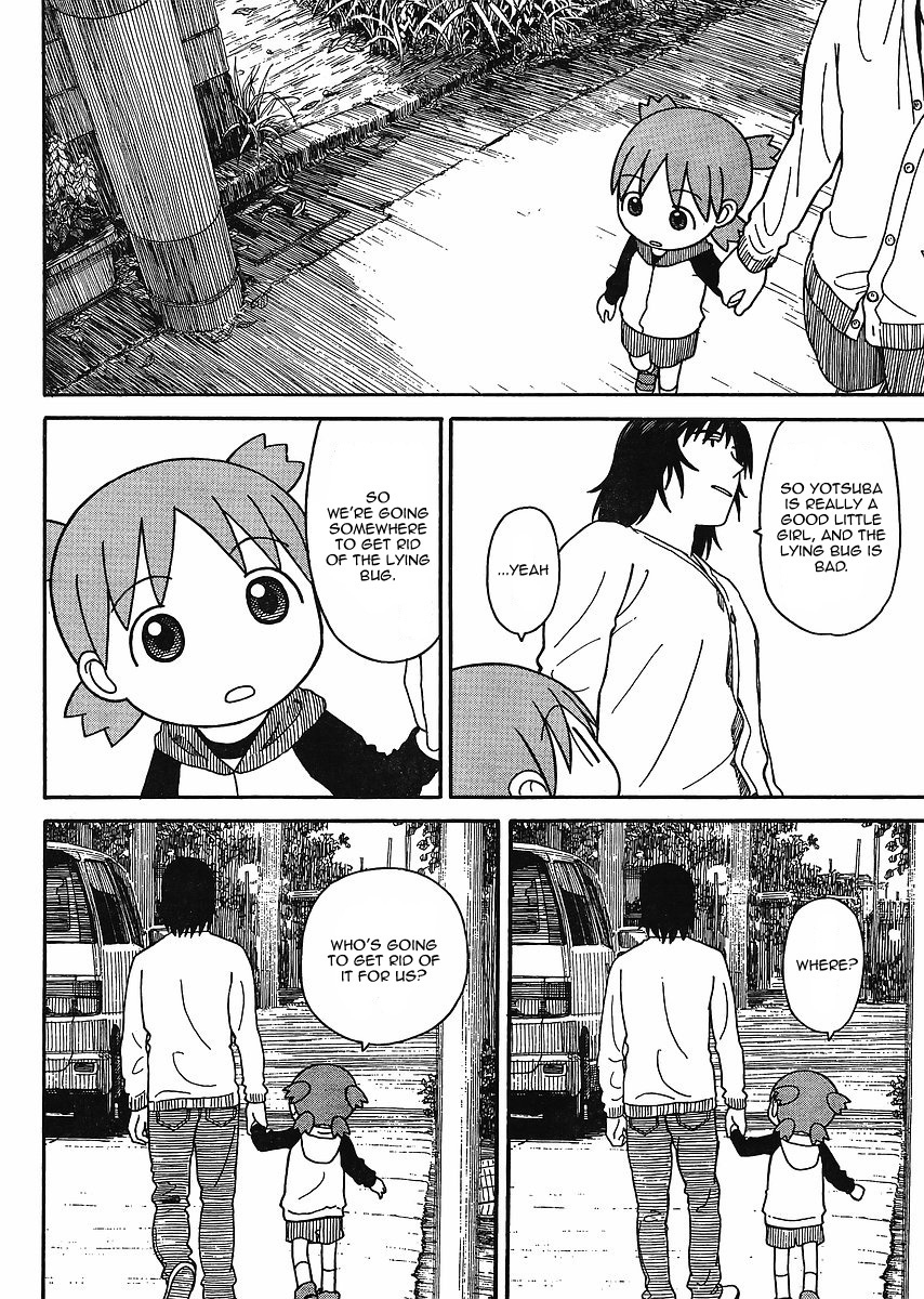 Yotsubato! Chapter 68 page 18 - Chapter 68: Yotsuba & Lies