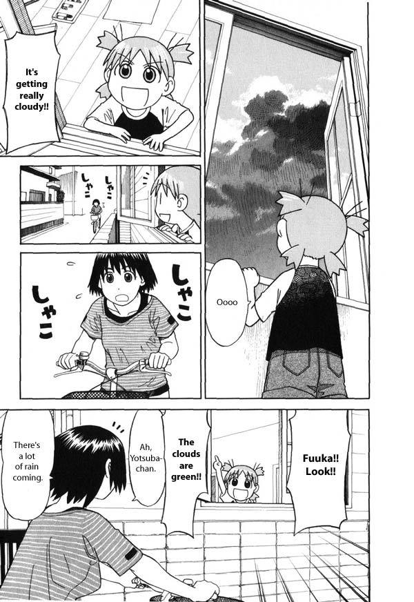 Yotsubato! Chapter 7 page 3 - Chapter 7: Yotsuba & Heavy Rain