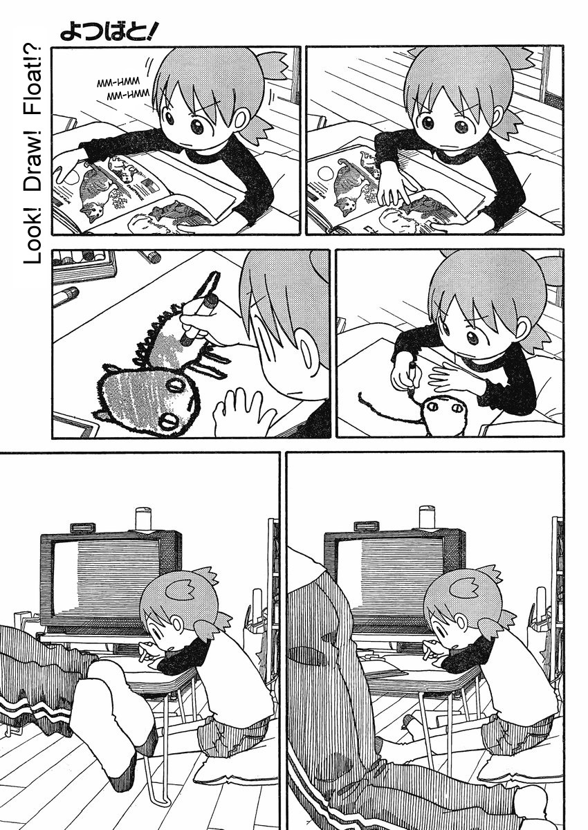 Yotsubato! Chapter 71 page 1 - Chapter 71: Yotsuba & Pizza