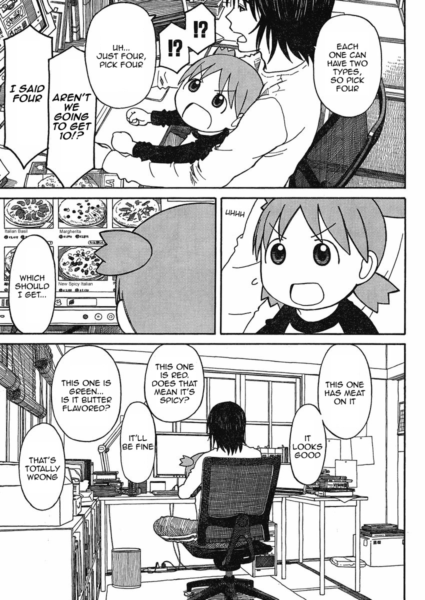 Yotsubato! Chapter 71 page 13 - Chapter 71: Yotsuba & Pizza