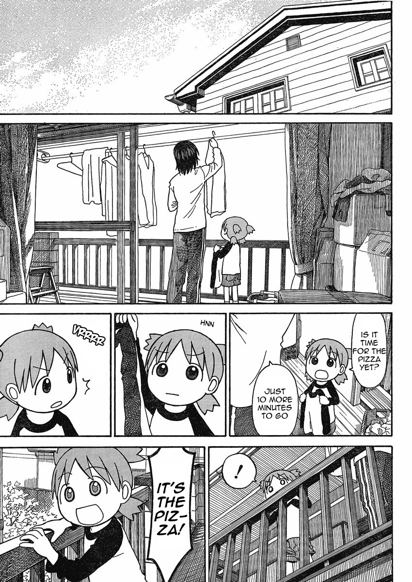Yotsubato! Chapter 71 page 15 - Chapter 71: Yotsuba & Pizza