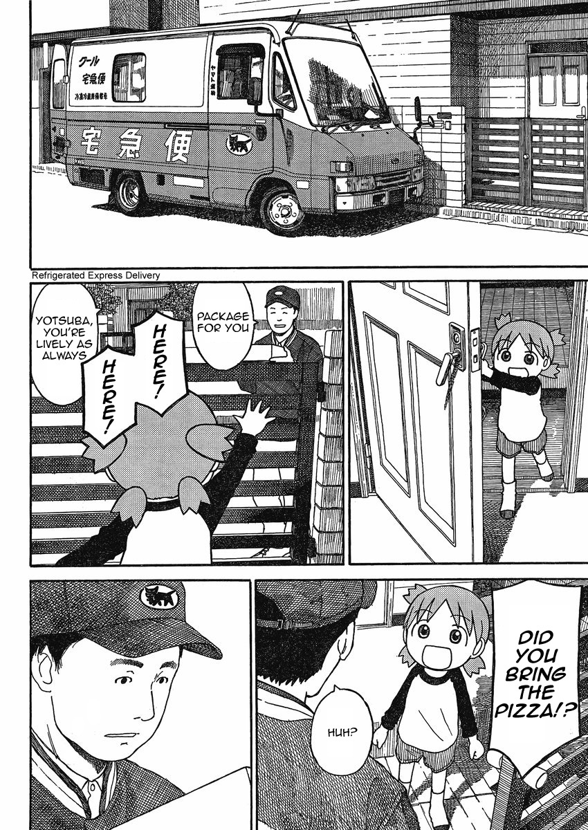 Yotsubato! Chapter 71 page 16 - Chapter 71: Yotsuba & Pizza