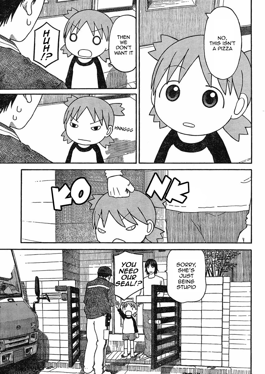 Yotsubato! Chapter 71 page 17 - Chapter 71: Yotsuba & Pizza