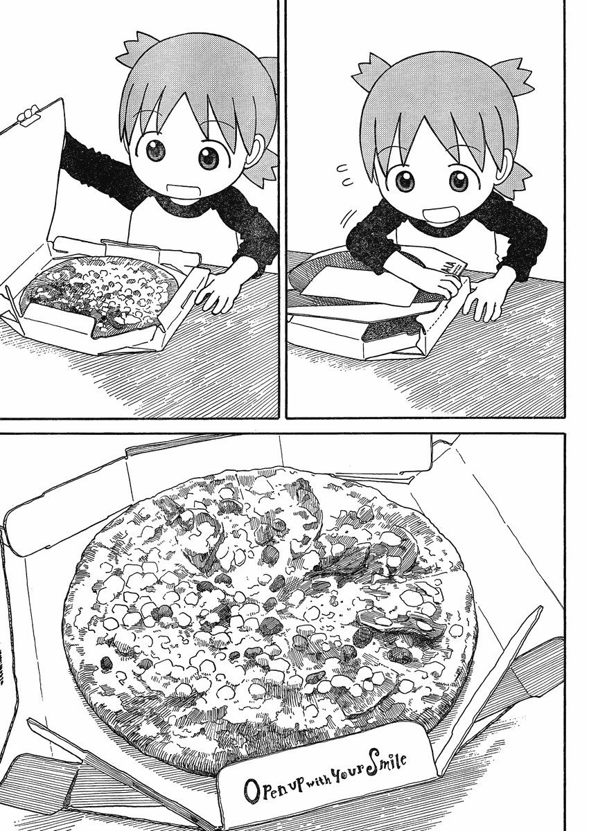 Yotsubato! Chapter 71 page 25 - Chapter 71: Yotsuba & Pizza