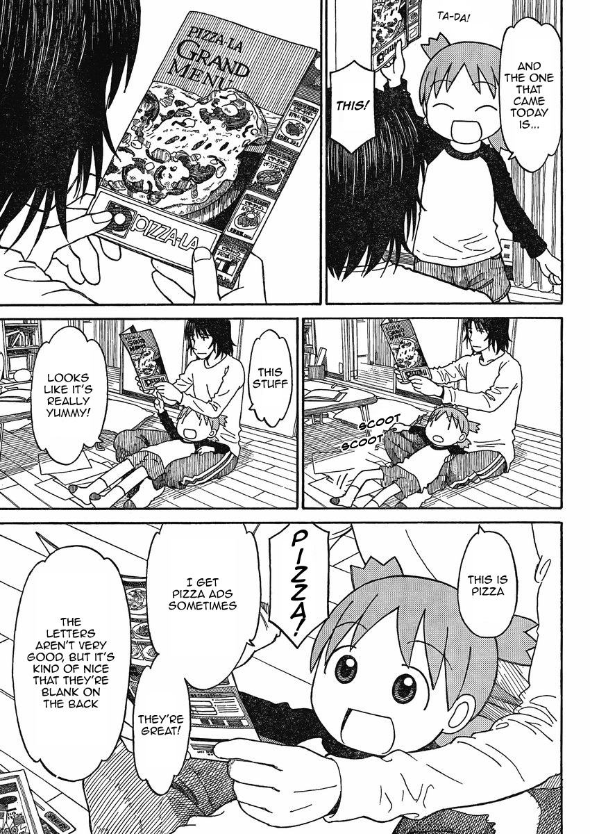 Yotsubato! Chapter 71 page 9 - Chapter 71: Yotsuba & Pizza