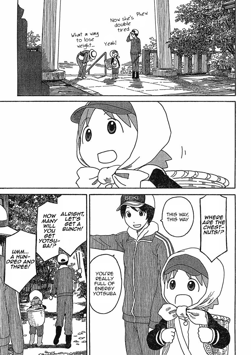 Yotsubato! Chapter 73 page 15 - Chapter 73: Yotsuba & Harvest of Chestnuts